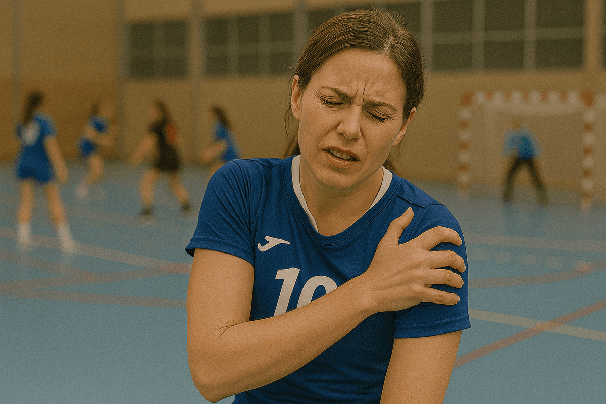 Pijn aan de schouder tijdens het sporten